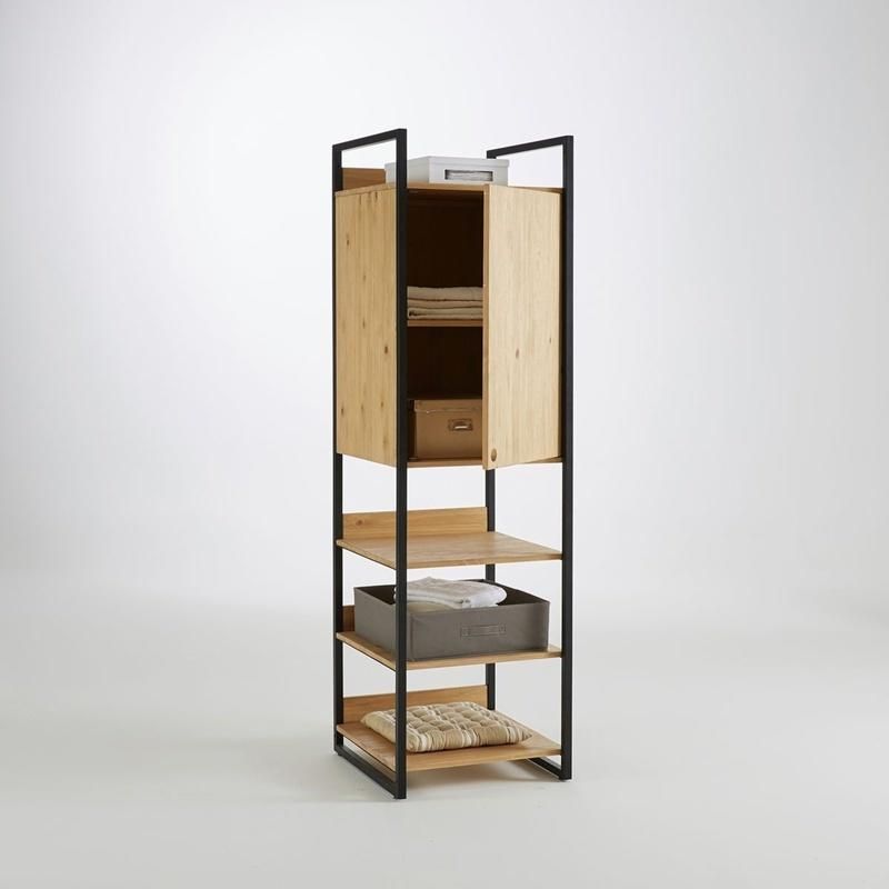 Walk Closet Wardrobe with Wood Melamine Finish