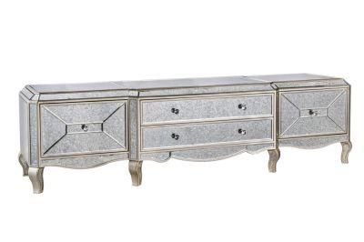 Low Price Personalized Customized High Reputation Silver Mirrored Sideboard