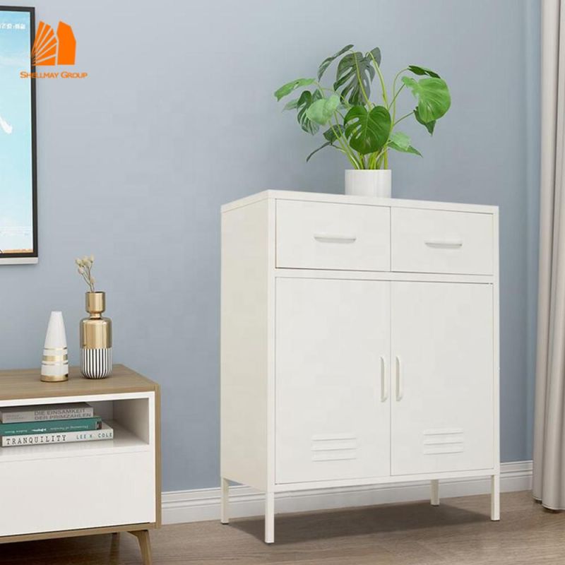 White Color New Fashion Design Home Furniture 4-Feet Cabinet