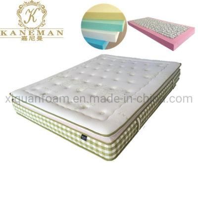 Flat Packed Spring Mattress King Size Bed Mattress in a Pallet