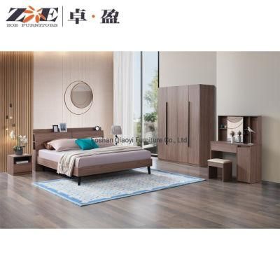 High Quality European Style King Size Home Furniture Luxury 5 Piece Bedroom Furniture Sets