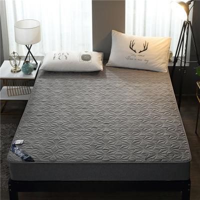 Waterproof Damask Jacquard Memory Foam Mattress Topper Pad Topper Queen Size Wtih Stretch Skirt