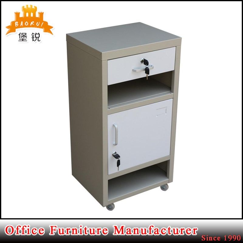 Hospital Furniture Steel Bedside Cabinet Metal Half Height Steel Hospital Locker