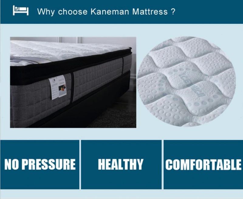 Luxury Memory Foam Mattress Pocket Spring Mattress Factory Supply Bedroom Mattress