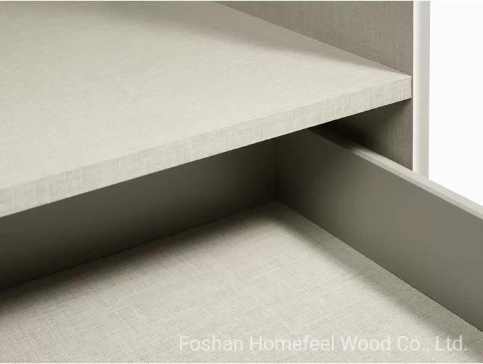 Modern Wholesale Swing Door Wooden Furniture Bedroom Wardrobe (HF-WB16)