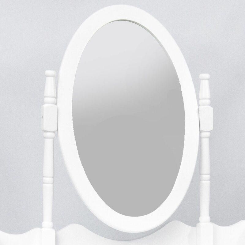 Dressing Table Set with Mirror