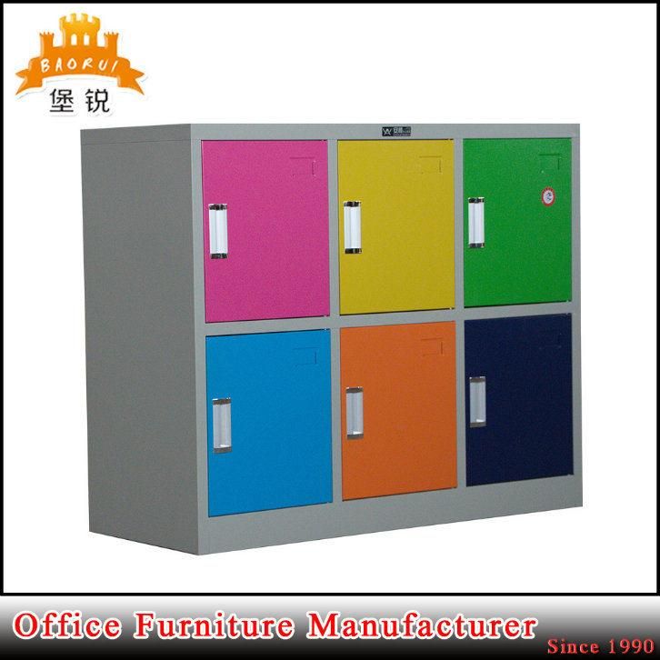 as-114 Kd 6 Door Iron Kids Cabinet Metal Locker
