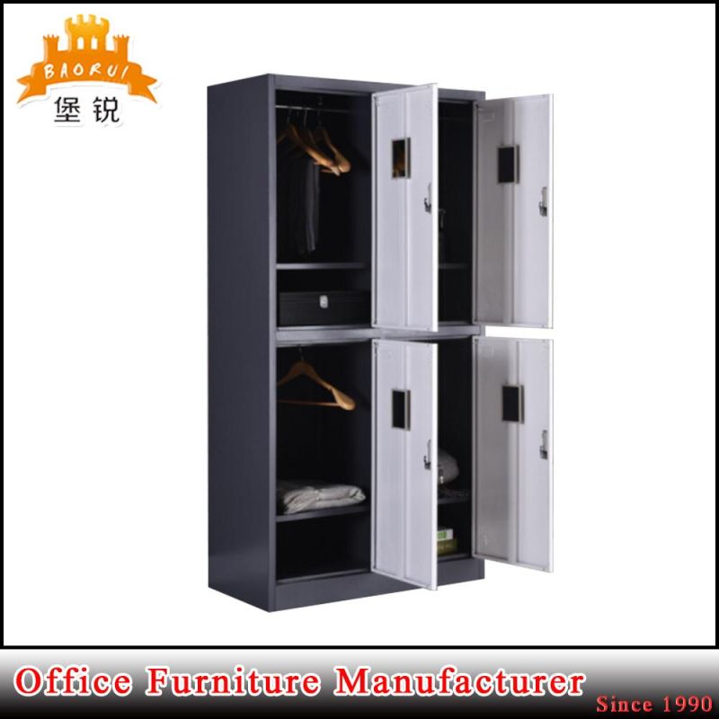 Luoyang Metal Gym Wardrobe 4 Door Steel Wardrobe