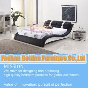 Hot! ! ! Popular Soft Leather Bed Design in Ciff