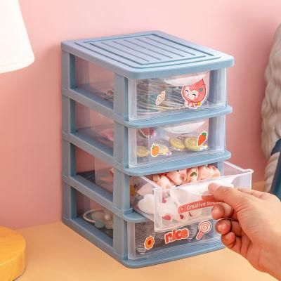 1317 Multiple Layers Plastic Desktop Drawer Storage Box Sundries Sorting Cabinet