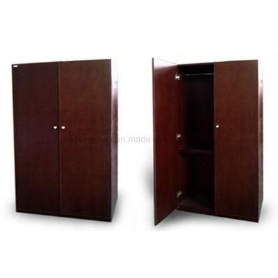 Hotel Bedroom Furniture Wardrobe with Wood Veneer Finish (SW-01)