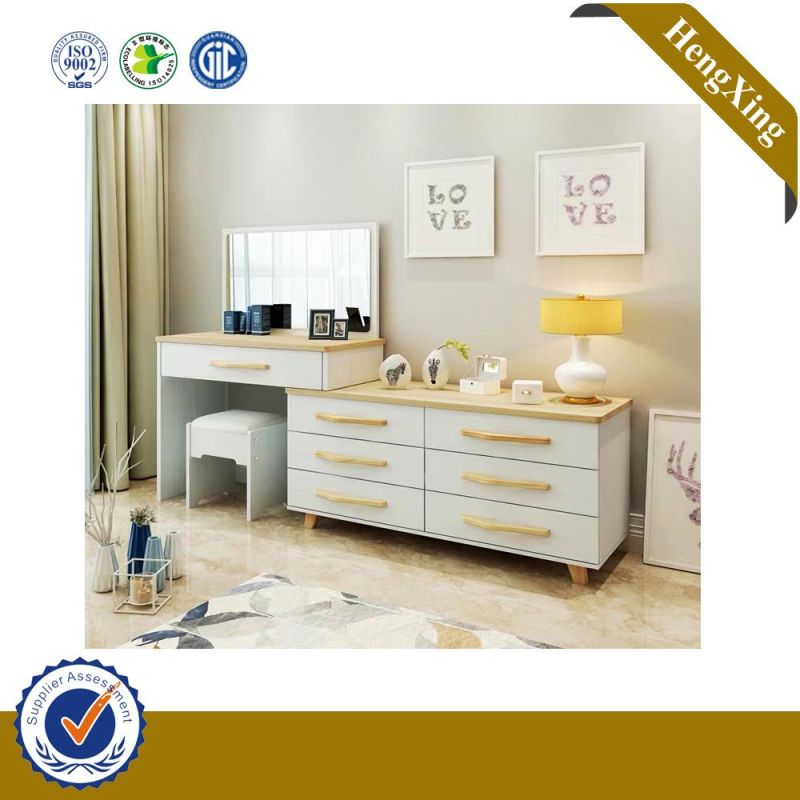 China Wholesale Fashion MDF Wooden Home Bedroom Furniture Set Study Mirror Dressing Table Desk Dresser