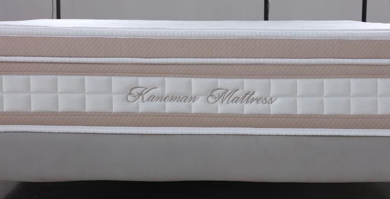 30cm Popular Style vacuum Roll up Hybrid Queen Pocket Spring Mattress on Line Price