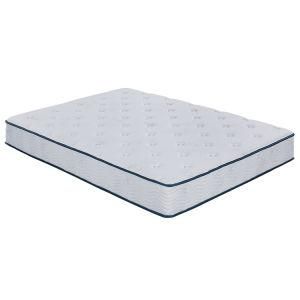 Luxury Nano Pocket Spring Mattress Double Layer Spring with Gel and Latex Modern Hotel Bedroom Mattress