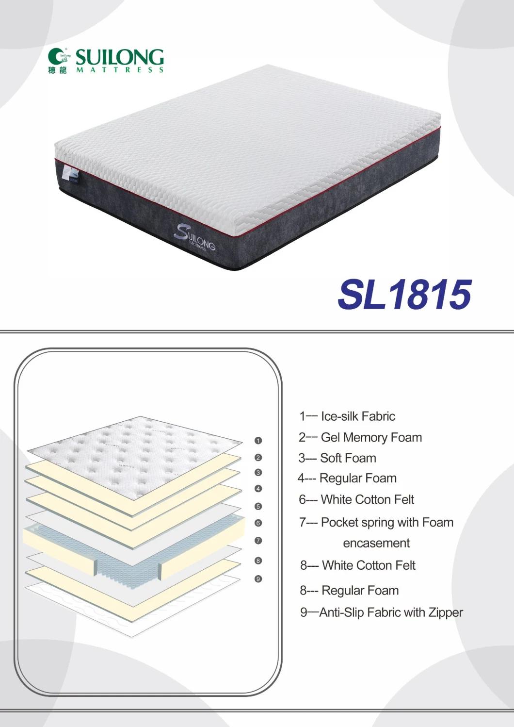 Bedroom Furniture Soft Foam Latex Detachable Foam Mattress