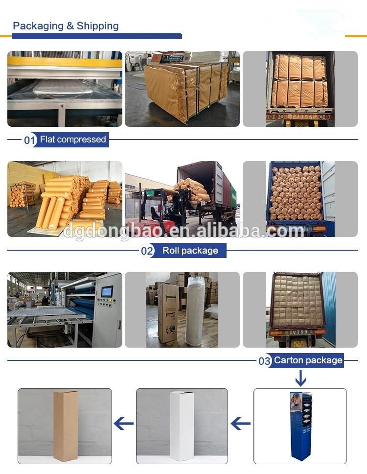 Full Healthy Latex Thin Hard Mattress