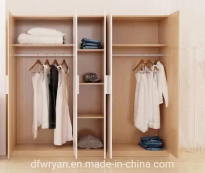 Modern Wooden Wardrobe Closet for Living Room Furniture