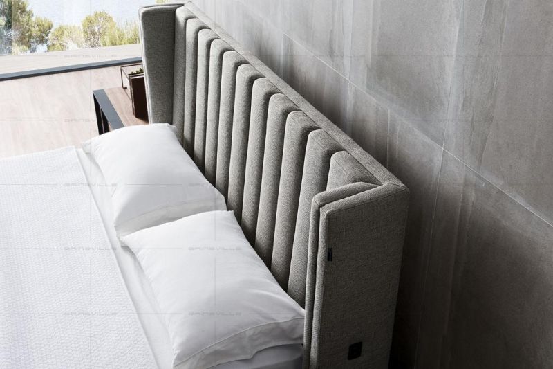 High Quality Home Furniture Bedroom Furniture King Size Bed Gc1807