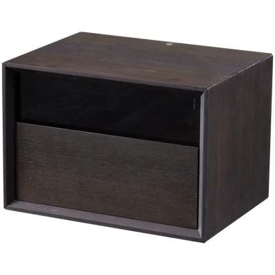S-Ctg008 Latest Wooden Night Stand in Bedroom Set, Italian Design Night Side Table in Home and Commercial Custom