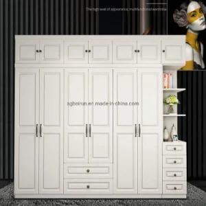 MFC Melamine Wardrobe with PVC Cabinet Door
