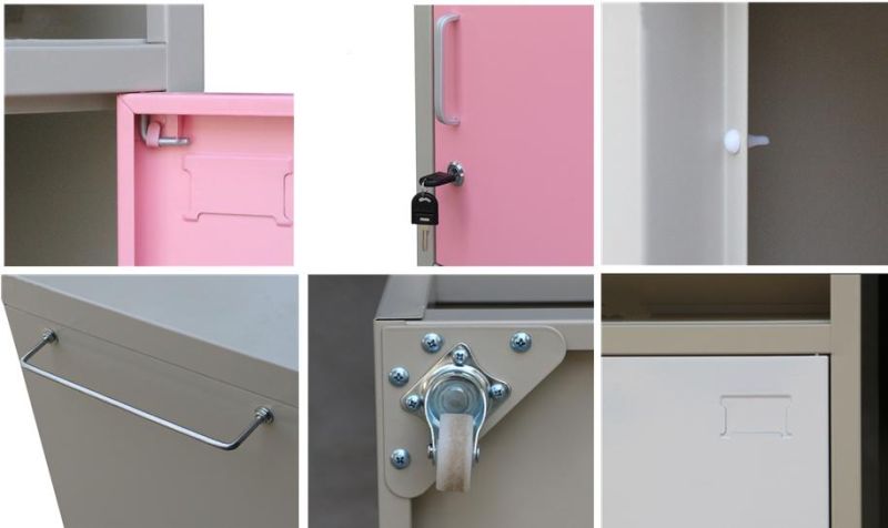White Modern Bedroom Furniture Bedside Table Filing Cabinet