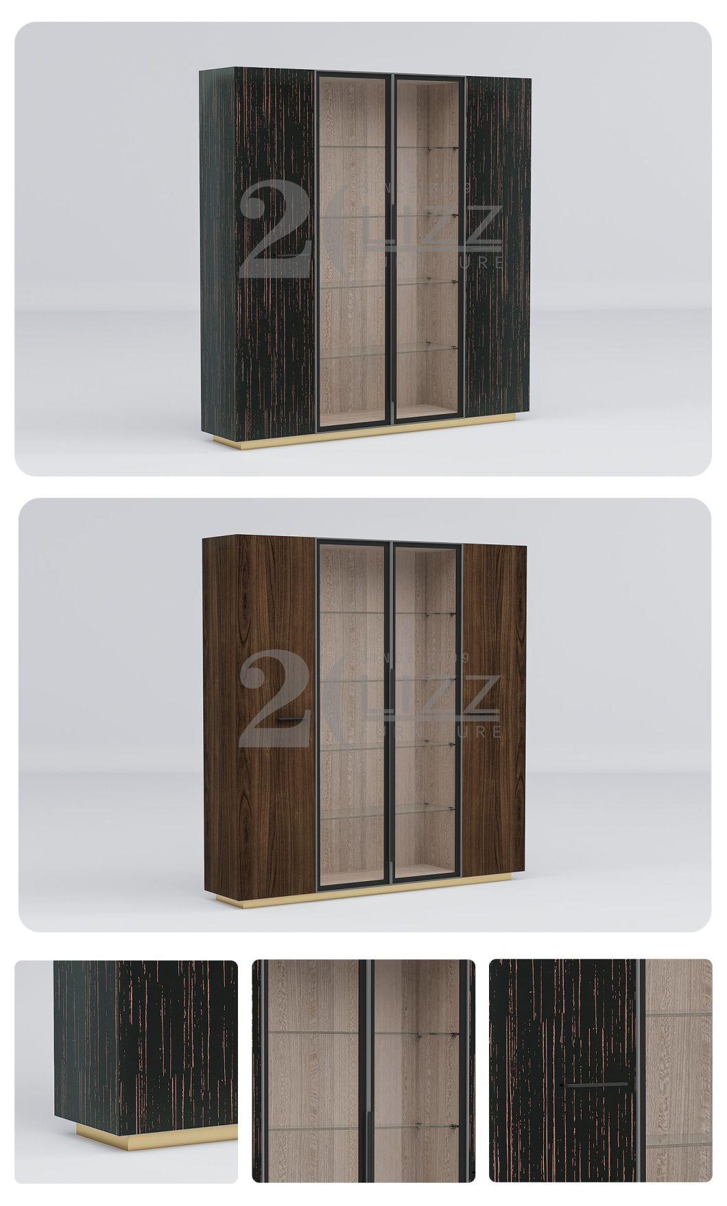 Wholesale High End Modern Luxury Solid Wood Large Bedroom Wardroble Popular Home Furniture