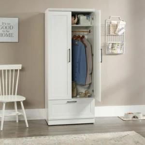 White High Gloss Modern Design Kids Wardrobe Cabinet
