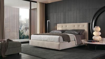 Arca, Beds in Fabric, Latest Italian Design Bedroom Set in Home and Hotel Furniture Custom-Made