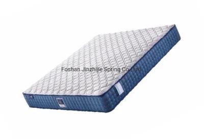 High-Classic Silk/Silver Fabric Zone-Pocket-Coil-Spring Mattress with Vacuum-Compressed Twin/Queen/King-Size-Hotel/Home/Bedroom-Mattress