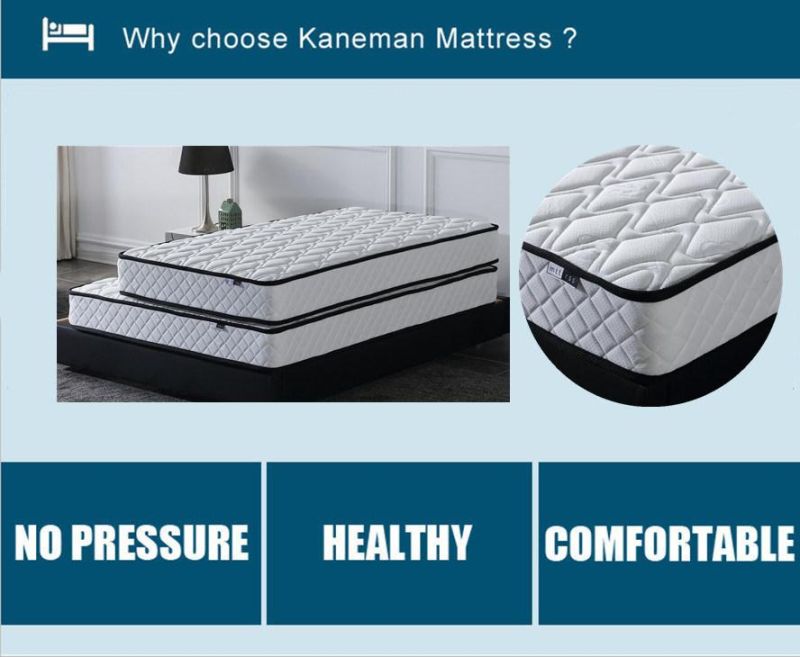 Coil Spring Mattress 8inch Wholesale Mattress in a Box