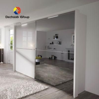 Mirror Panel Simple Design Bedroom Closet Mirror Wardrobe