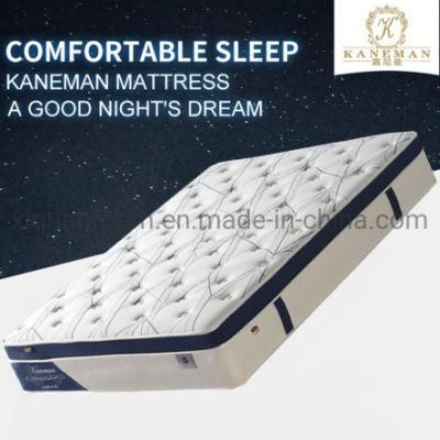 30cm High Density Foam Comfort Mattress Pocket Spring Rolled Packing