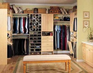Modern Wooden Bedroom Wardrobe Design