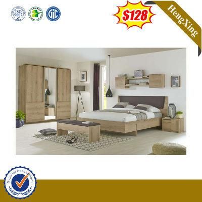 New Design Livingroom Bedroom Furniture Queen Size MDF Wooden Bed