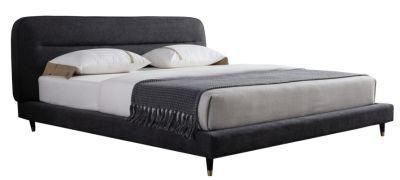 Chinese Wholesale Luxury High-End Home Bedroom Leather Double Bed Furniture