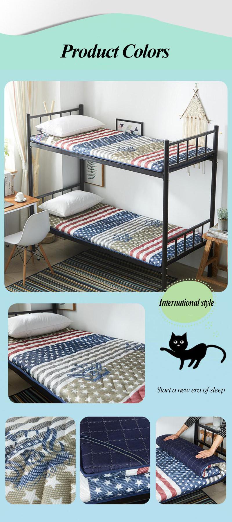 Dormitory Sleeping Pad Soft Multi-Purpose Damp-Proof Comfortable 39X75 Inch