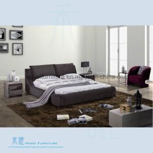 High Quality Soft Fabric Bed of Bedroom Furniture (HW-KF304B)