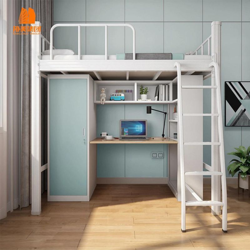 Loft Bed with Desk, Make Full of Space, Suitable for The Children, Customized Color