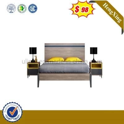 Model Design Headboard Dubai Star Hotel Room Bed (UL-9GD134)