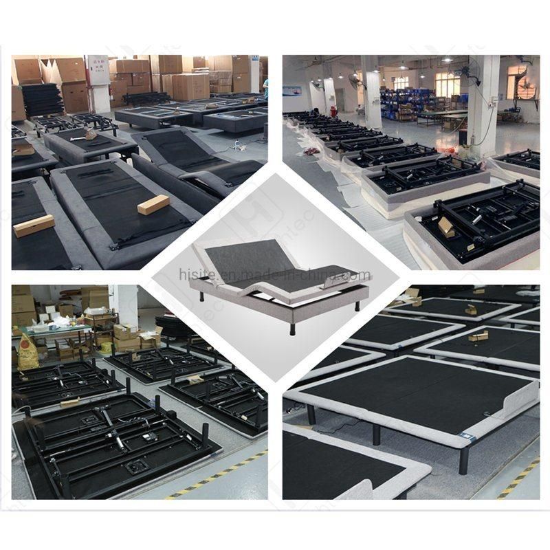 Foldable Style Adjustable Bed Come with The Mattress