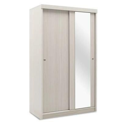 Wholesale Clothes Storage Closet Cabinet Free Stand Bedroom Wardrobe with Sliding Door