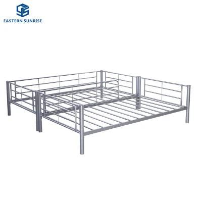 Metal Double Bunk Bed Metal Frame Bed for Military School