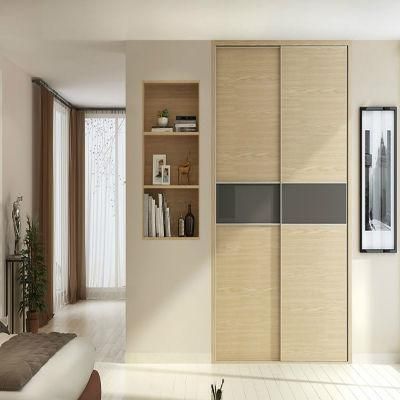 Melamine Sliding Wardrobe for The Hotel Project