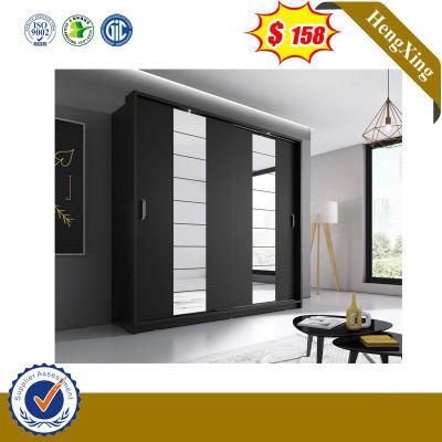 Chinese Modern Home Furniture Closet Locker Wooden Melamine Laminated Board Bedroom Furniture Sliding Doors Wardrobe