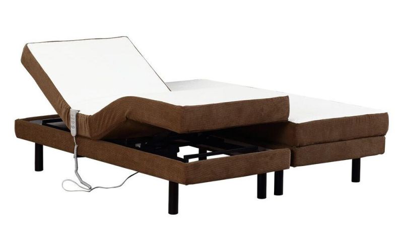 Popular Modern Bedroom Furniture Okin Motor Electric Adjustable Bed