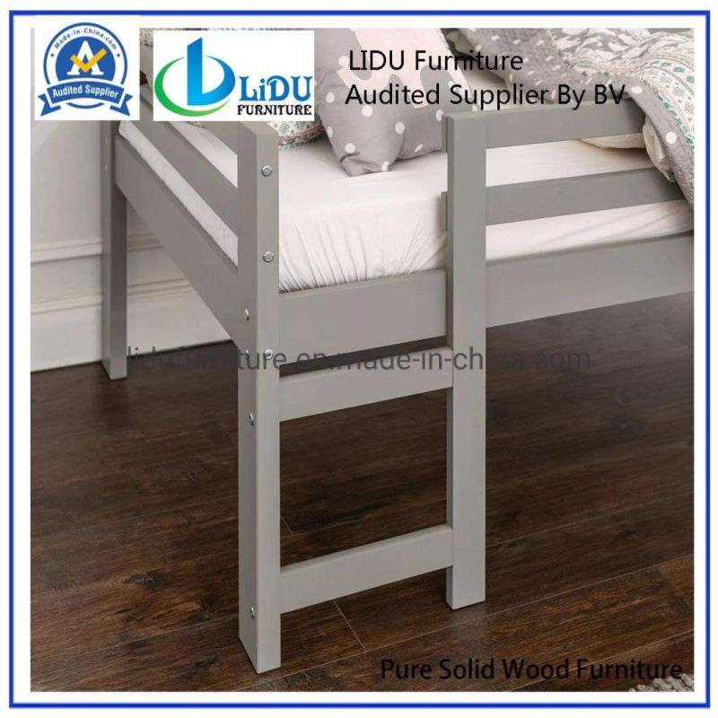 Modern Wooden Bed Furniture Kids Bed for Child Solid Pine Wood Kids Furniture