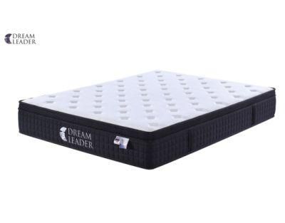 Full Sizes Home Bedding Products Euro Top Pocket Spring Bed Roll Packing Latex Mattress