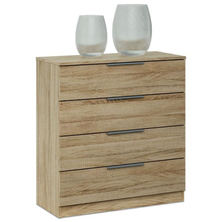 Multiple-Purpose Bedroom Wooden Chest with Drawers