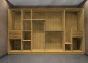 Custom Made Modern Design Melamined Faced Walk-in Closet
