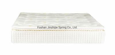 Compressed Vacuum Latex Memory Foam Mattress with Pocket Coil Spring-Hotel-Home-Bedroom-Furniture